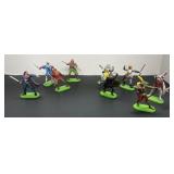 (9) Britainï¿½s Ltd Metal Based Figurines