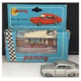 Penny Miniature  Fiat 850 Coupï¿½  Italy Original