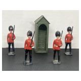 Britains Ltd (4) Metal Die Cast English Guards
