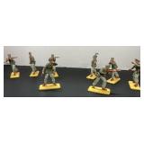 (8) Britainï¿½s Ltd Deetail Metal Based Soldiers