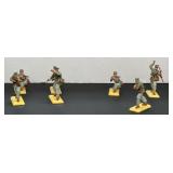(7) Britains Ltd Deetail Metal Based Figurines