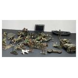 A Bunch of Plastic Military Toys