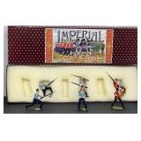 Imperial (6) Metal Die Cast Figurines
