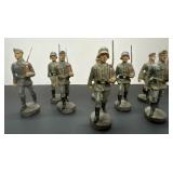 (8) Vintage Military Figurines