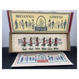 Vintage (6) Britannia Limited Metal Soldiers