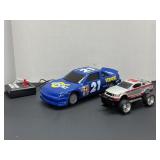 (2) Toy Cars 1 Remote