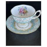 Vintage Beautiful Bone China Cup & Saucer -