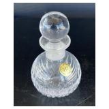 Italian Toscany Lead Crystal Perfume Bottle