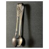 Vintage Fancy Decorated Figural Tongs