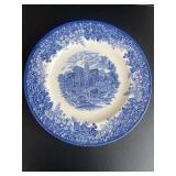 Plate - Wedgewood Queen Ware Vintage Scene