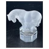 Signed Goebel Crystal Horse