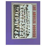 Vintage Los Angeles Dodgers Team Card #411