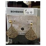 Pair Vintage Earrings