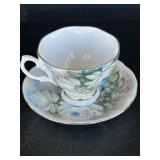 Vintage Beautiful Bone China Cup & Saucer -