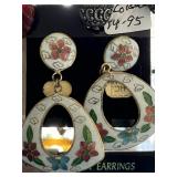 Pair Vintage Earrings