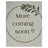 Items will be added all the way up to auction day!