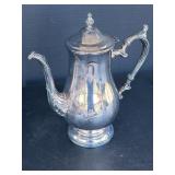 Large Fancy Rogers Silver Plated Water Pitcher