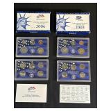 United States Mint Proof Set 2003 - 2006