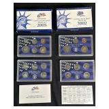 United States Proof Set 2002 - 2005