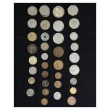 collection of various coins