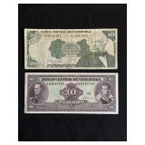 Venezuelan banknotes