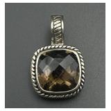 Silver Pendant  Necklace