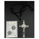 The Sant Benedict Crucifix Medal Silver