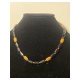 Onyx Jasper Beaded Necklace