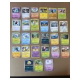 Collection of Over (25) Pokemon Cards