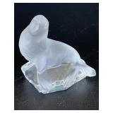 Goebel Lead Crystal Seal Figurine