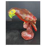 Colorful Paper Mache Parrot