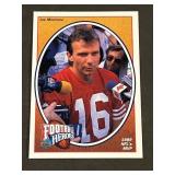 Vintage Football Card - Joe Montana #6 of 9