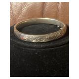 Gold Toned Snap Bracelet