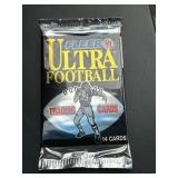 Vintage UNOPENED Pack Football Cards