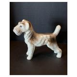 German Porcelain Dog Figurine