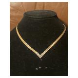 Classic Gold Toned Necklace