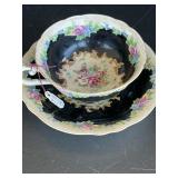 Vintage Beautiful Fine Porcelain Cup & Saucer -