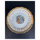 22KT Gold Supreme Chinaware Romance Plate