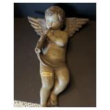 Large Cherub Figure Wall Hanging (indoor/outdoor)