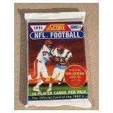 UNOPENED Pack Vintage Football Cards