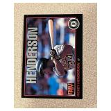 Vintage Baseball Card - Rickey Henderson #219