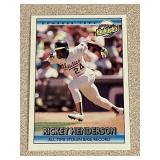 Vintage Baseball Card - Rickey Henderson #215