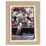 Vintage Baseball Card - Rickey Henderson #380