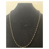 Vintage Onyx & Gold Fill Necklace