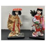 (2) Vintage Asian Dolls