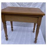 Small Solid Walnut Stand