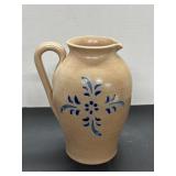 Vintage Salt Glaze Pottery Pitcher