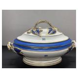 Vintage Large Porcelain Tureen with Lid