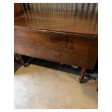 Antique Walnut Drop Leaf Table