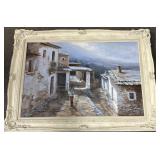 NICE SIGNED FANCY FRAMED OIL ON CANVAS OF A MAN